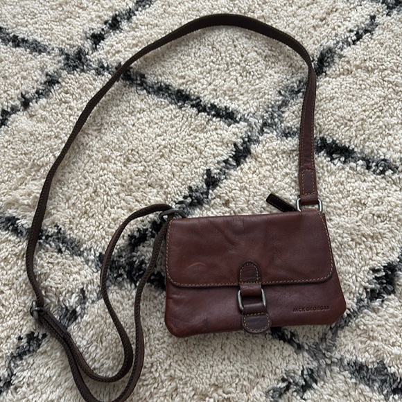 jack Georges Handbags - Leather Jack George’s small crossbody